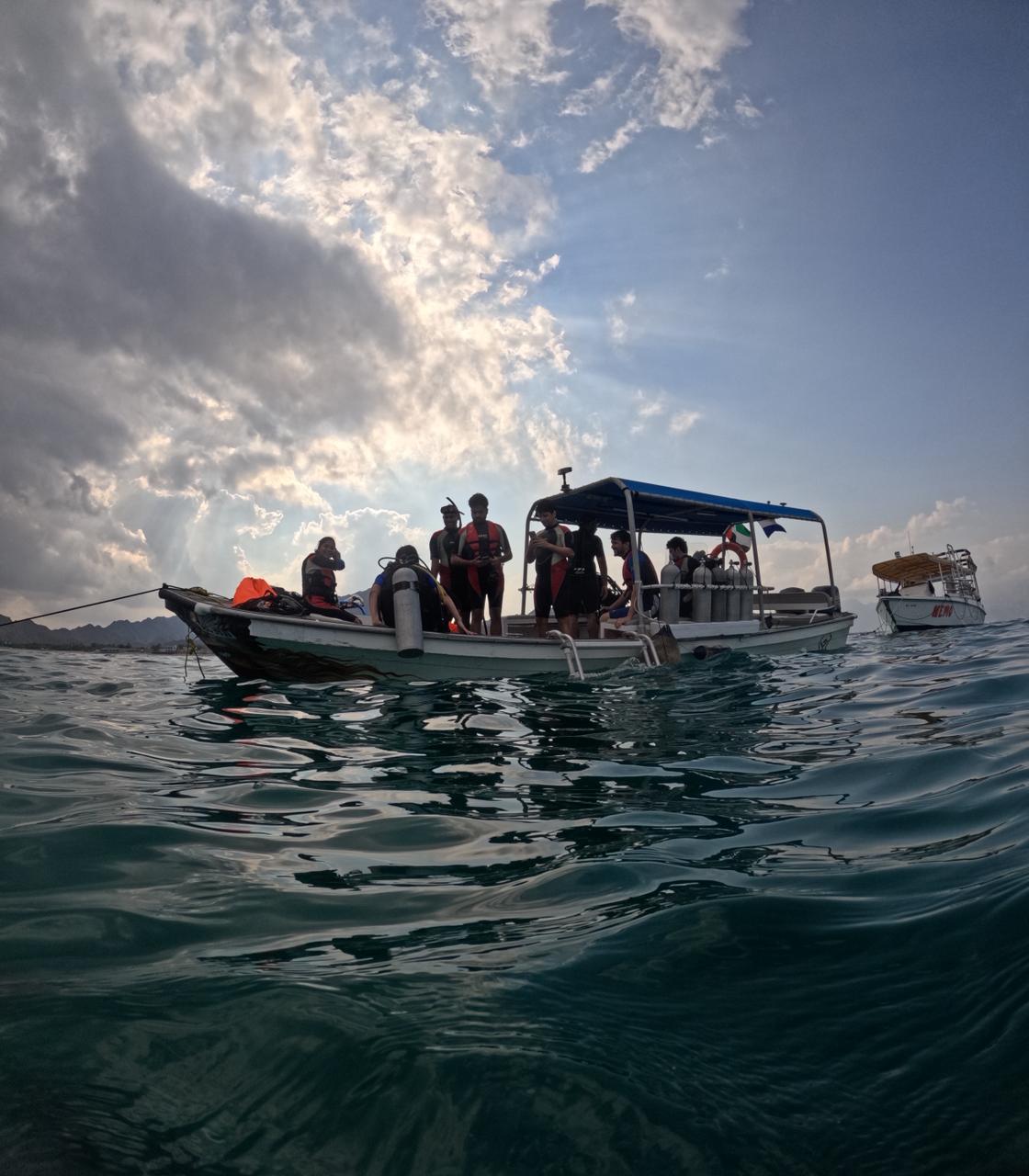 تجربة غوص للمبتدئين في الفجيرة