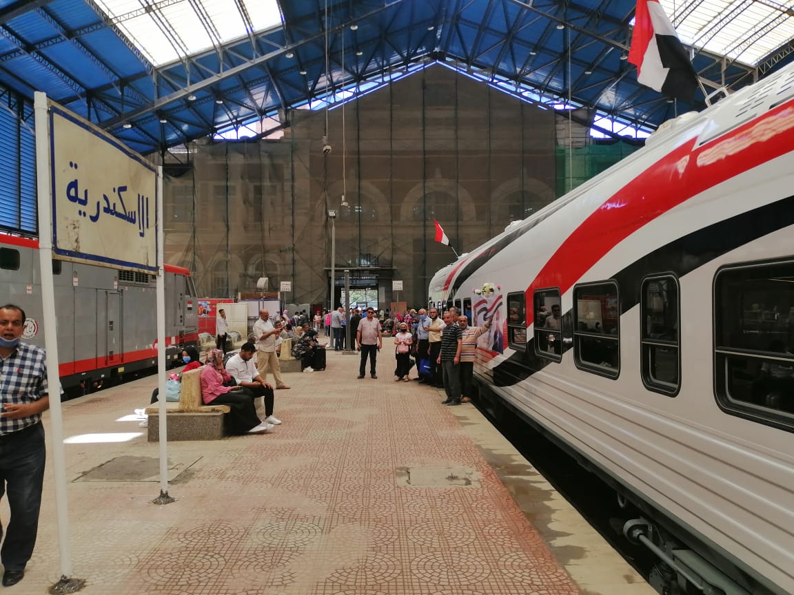 مواعيد القطارات القاهرة  الي الإسكندرية