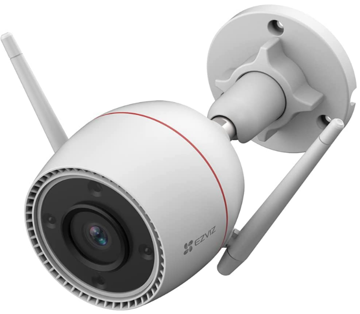 كاميرا EZVIZ C3TN OutPro 2K للأمان الخارجي CCTV Wi-Fi مع رؤية ليلية 30 متر، كشف الحركة، مقاومة للماء