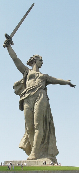 تمثال الوطن الأم ـ فولغوغراد ـ روسيا