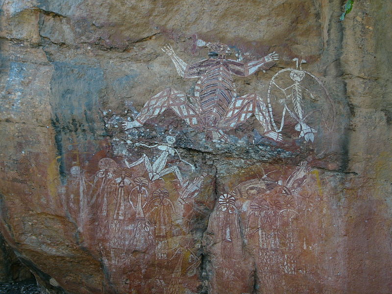 أجمل لوحات الكهوف قبل التاريخ أستراليا
