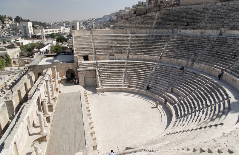  المسرح الروماني في عمان