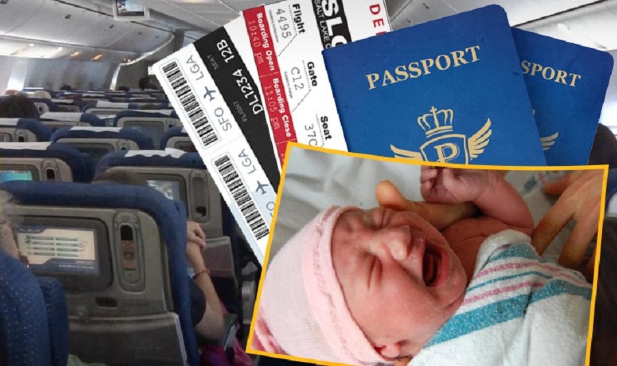 الولادة على الطائرة وجنسية المولود وأكثر الأسئلة الشائعة